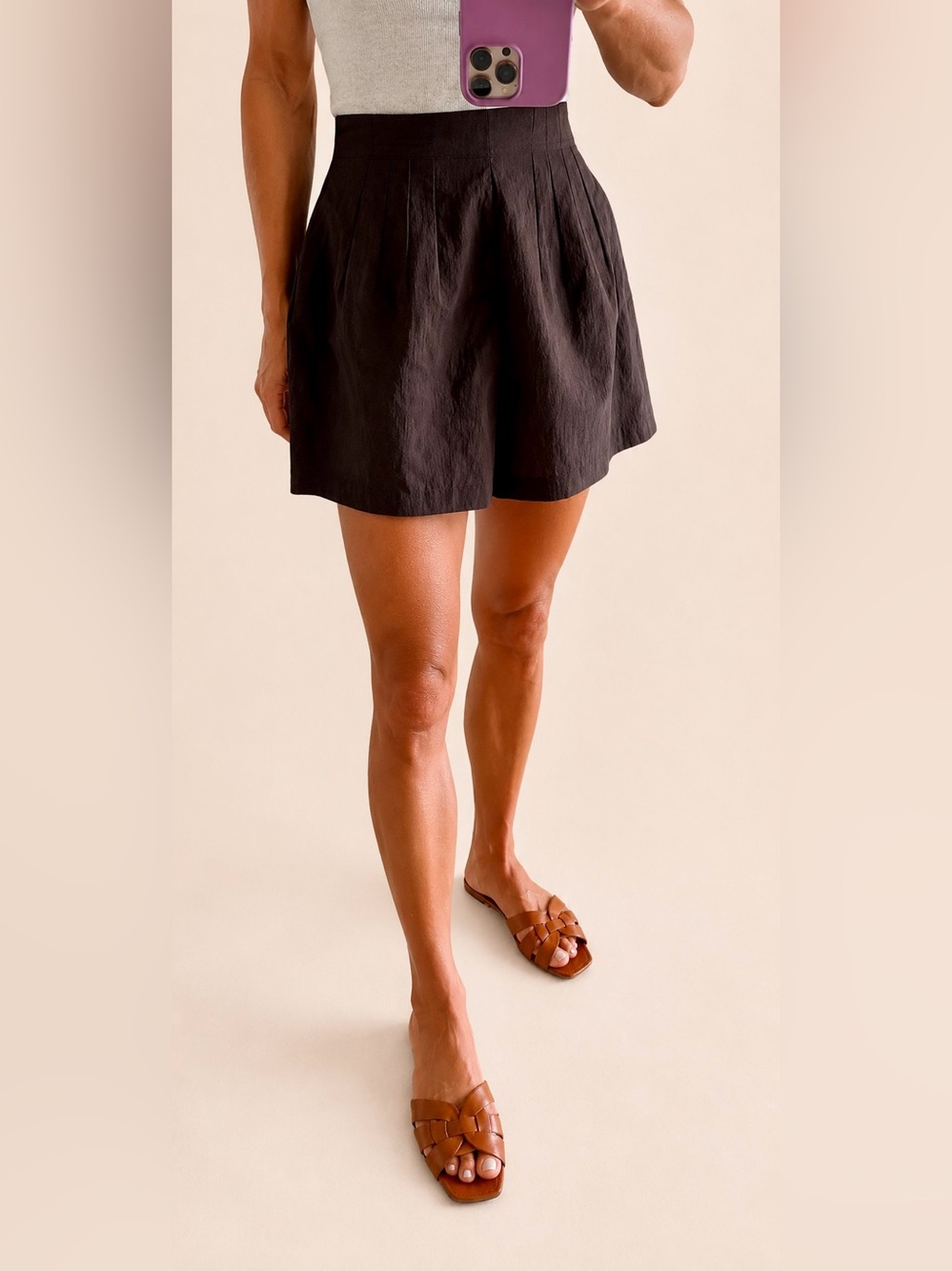 NWT STAUD Magpie Shorts | Size 00 | Earth | Perfect Summer Short